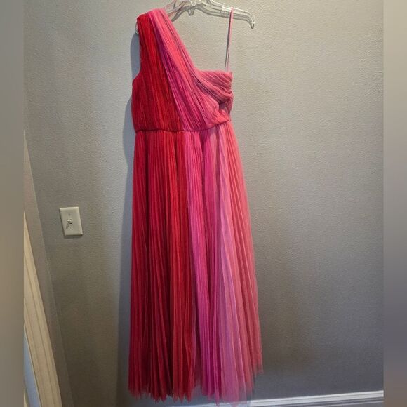 Hutch Vibrant Red One Shoulder Dress - Picture 6 of 6